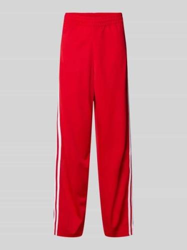 adidas Originals Sweatpants mit Logo-Stitching Modell 'FIREBIRD' in Ro...