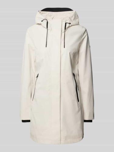 khujo Jacke mit Reißverschlusstaschen Modell 'IZAF2' in Offwhite, Größ...