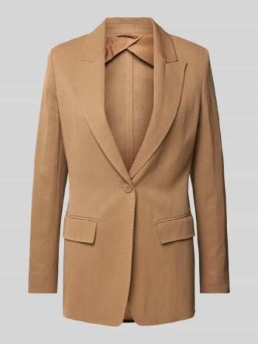 Max Mara Studio Blazer mit Pattentaschen Modell 'GITANE' in Hellbraun,...