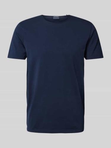 OLYMP Level Five T-Shirt mit Rundhalsausschnitt in Marine, Größe S