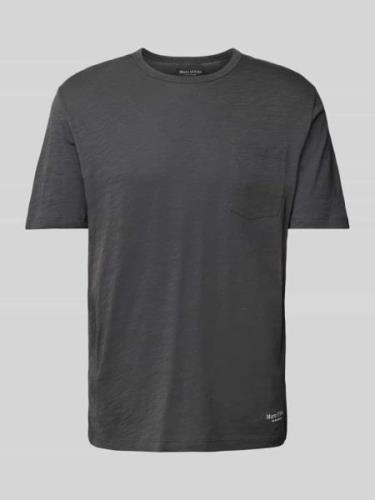 Marc O'Polo T-Shirt mit Rundhalsausschnitt in Anthrazit, Größe S