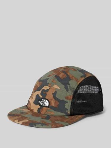 The North Face Basecap mit Allover-Muster in Oliv, Größe One Size