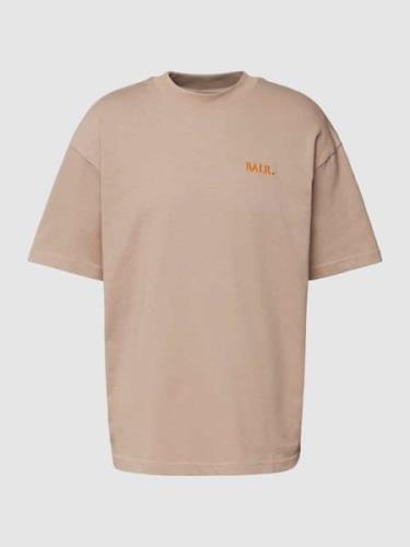 Balr. T-Shirt mit Label-Stitching Modell 'Game of the Gods' in Beige, ...