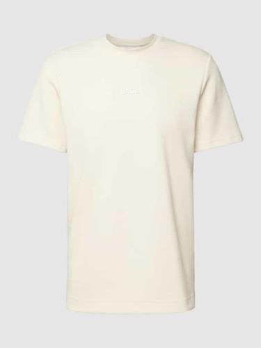 Balr. Regular Fit T-Shirt mit Label-Print in Offwhite, Größe L