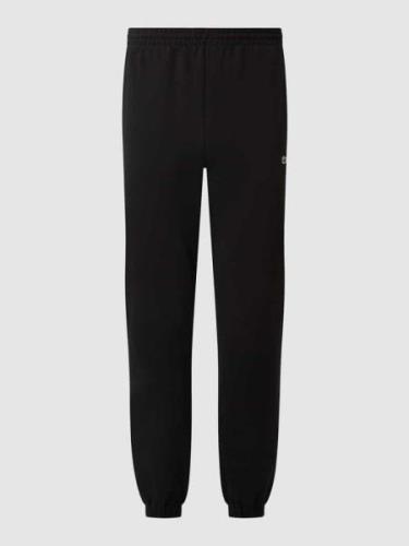 Lacoste Sweatpants mit Label-Detail in Black, Größe XL