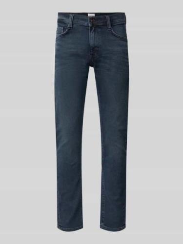 Mustang Slim Fit Jeans im 5-Pocket-Design Modell 'OREGON' in Jeansblau...