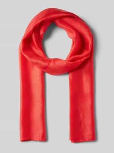 comma Schal im unifarbenen Design in Rot, Größe One Size