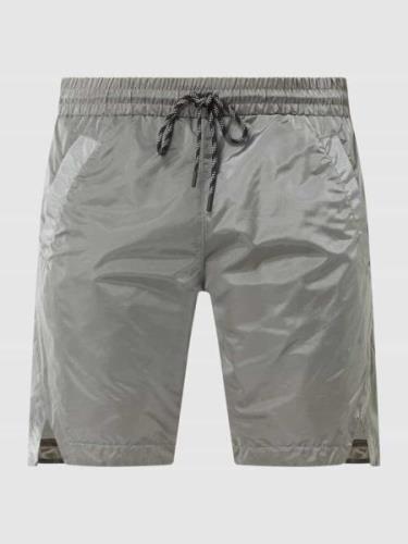 DONDUP Shorts mit Eingrifftaschen in Silber, Größe M