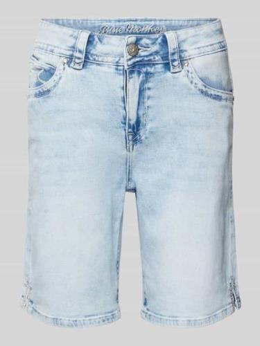 Blue Monkey Regular Fit Jeansshorts im 5-Pocket-Design Modell 'MELODY'...