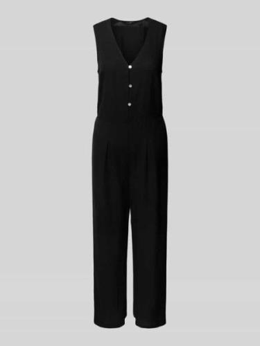 Vero Moda Jumpsuit mit kurzer Knopfleiste Modell 'MYMILO' in Black, Gr...