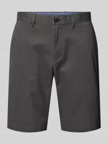 Tommy Hilfiger Straight Leg Chino-Shorts mit Gesäßtaschen Modell 'HARL...