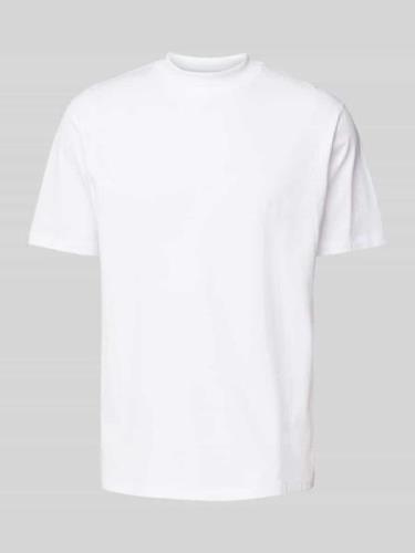ROTHOLZ T-Shirt mit Turtleneck Modell 'Big Collar' in Offwhite, Größe ...