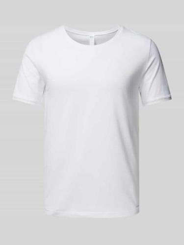 Skiny T-Shirt mit Rundhalsausschnitt in Weiss, Größe S