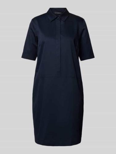 Betty Barclay Knielanges Kleid mit verdeckter Knopfleiste in Marine, G...