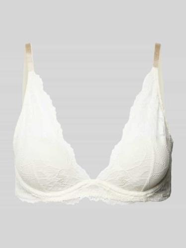 Calvin Klein Underwear BH mit Spitzenbesatz Modell 'Lotus Floral' in O...