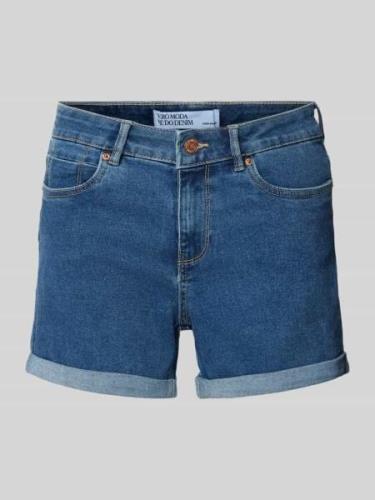 Vero Moda Jeansshorts mit Eingrifftaschen Modell 'LUNA' in Jeansblau, ...