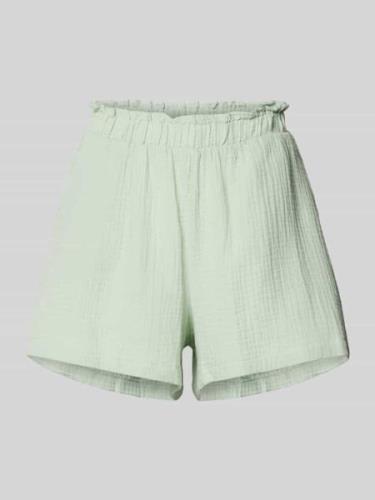 Vero Moda High Waist Shorts mit Strukturmuster Modell 'NATALI' in Schi...