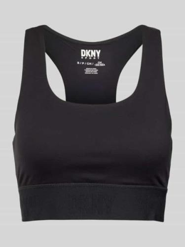 DKNY PERFORMANCE Bustier mit Karree-Ausschnitt Modell 'BALANCE' in Bla...