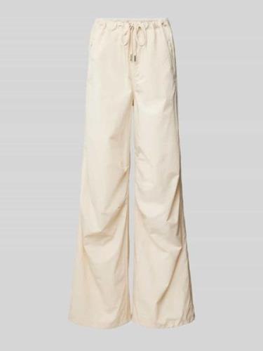 Juicy Couture Hose mit elastischem Bund Modell 'AYLA' in Beige, Größe ...