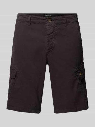 Lyle & Scott Regular FIt Cargoshorts mit Logo-Stitching Modell 'WEMBLE...