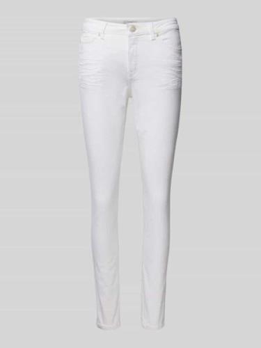 OPUS Skinny Fit Jeans im 5-Pocket-Design Modell 'Elma' in Weiss, Größe...
