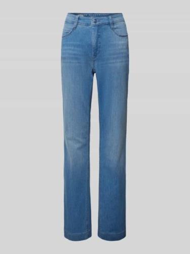 MAC Bootcut Jeans mit Motiv-Stitching Modell 'DREAM WONDERLIGHT' in Bl...