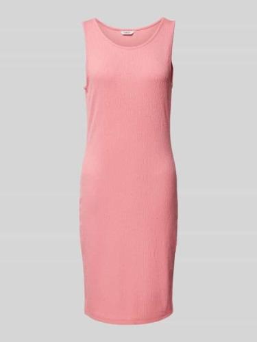 B.Young Knielanges Kleid mit Strukturmuster Modell 'Rimanila' in Pink,...