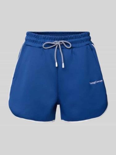 TheJoggConcept Loose Fit Shorts mit Label-Stitching Modell 'SIMA' in M...