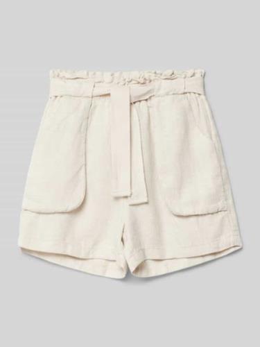 Mango Bermudas mit elastischem Bund in Sand, Größe 116