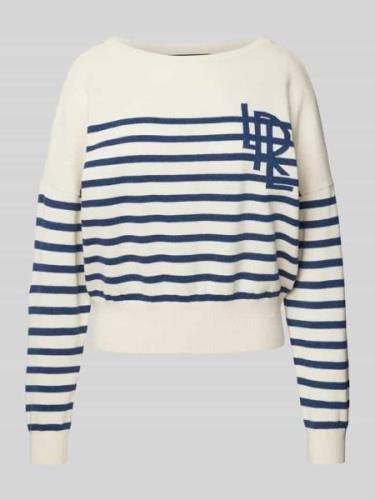 Lauren Ralph Lauren Strickpullover mit U-Boot-Ausschnitt Modell 'HAINV...