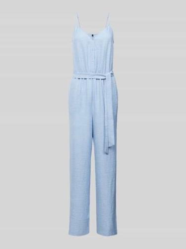 Vero Moda Jumpsuit mit Bindegürtel Modell 'MELONY' in Bleu, Größe M