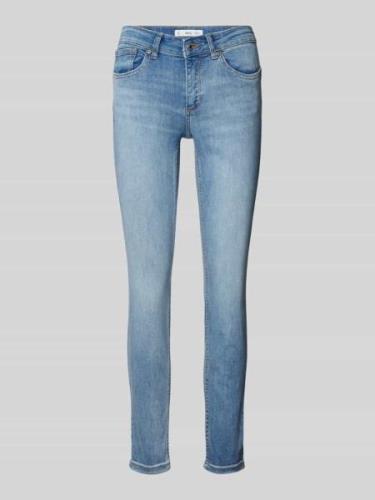 Mango Skinny Fit Jeans im 5-Pocket-Design Modell 'OLIVIA' in Jeansblau...
