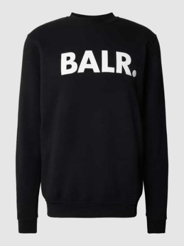 Balr. Sweatshirt mit Label-Print in Black, Größe M