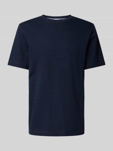 Tom Tailor T-Shirt mit Rundhalsausschnitt in Dunkelblau, Größe S