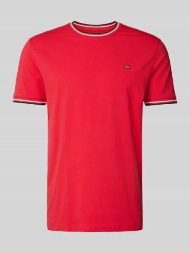 Christian Berg Men T-Shirt mit Rundhalsausschnitt in Rot, Größe XL