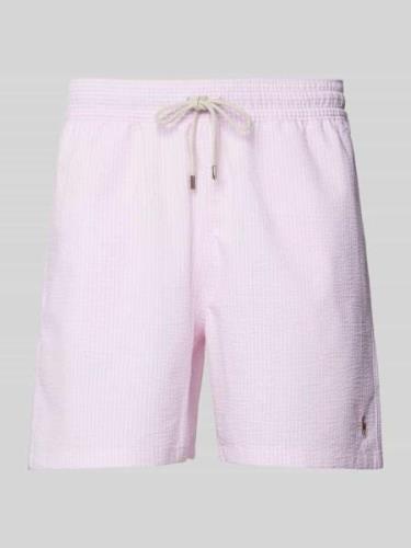 Polo Ralph Lauren Underwear Badehose mit Streifenmuster Modell 'TRAVEL...