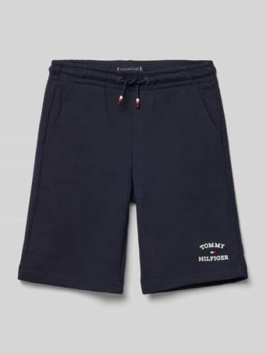 Tommy Hilfiger Teens Sweatshorts mit elastischem Bund in Marine, Größe...