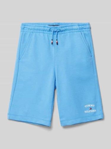 Tommy Hilfiger Teens Sweatshorts mit elastischem Bund in Bleu, Größe 1...