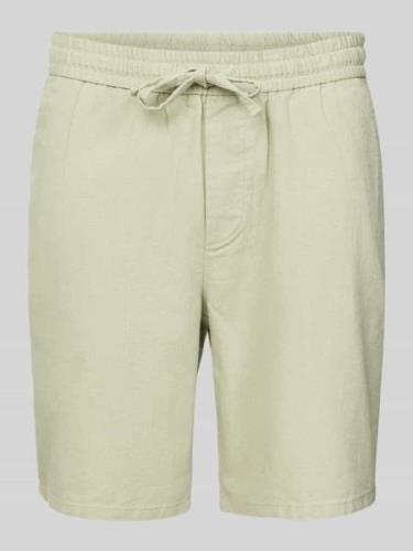 Only & Sons Shorts mit elastischem Bund Modell 'LINUS' in Hellgruen, G...