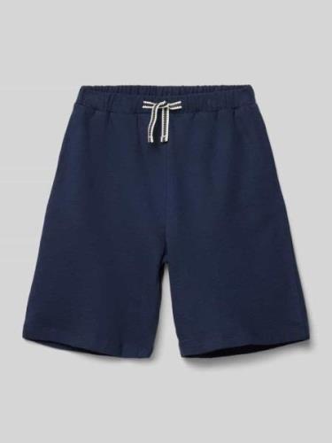 s.Oliver RED LABEL Sweatshorts mit Eingrifftaschen in Marine, Größe M