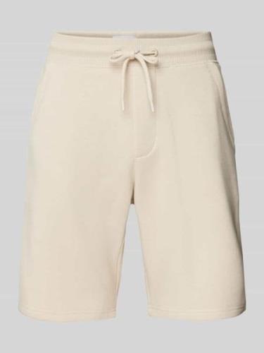 MCNEAL Regular Fit Sweatshorts mit Eingrifftaschen in Beige, Größe XXL