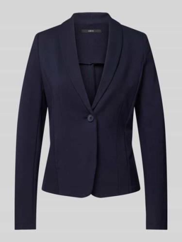 Zero Blazer mit Knopfverschluss in Marine, Größe 38