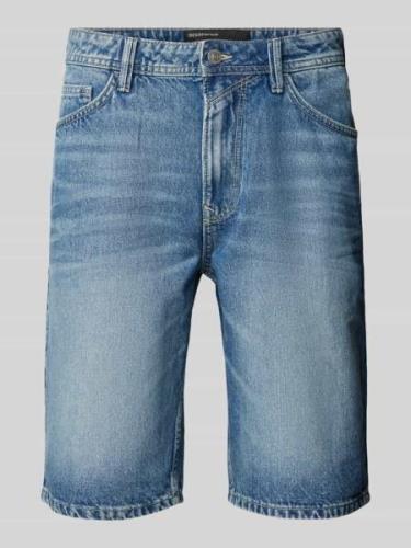 TOM TAILOR DENIM Loose Fit Jeansshorts im 5-Pocket-Design in Jeansblau...