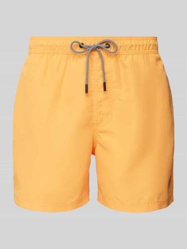 Jack & Jones Badehose mit elastischem Bund Modell 'FIJI' in Apricot, G...