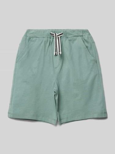 s.Oliver RED LABEL Sweatshorts mit Eingrifftaschen in Mint, Größe 98