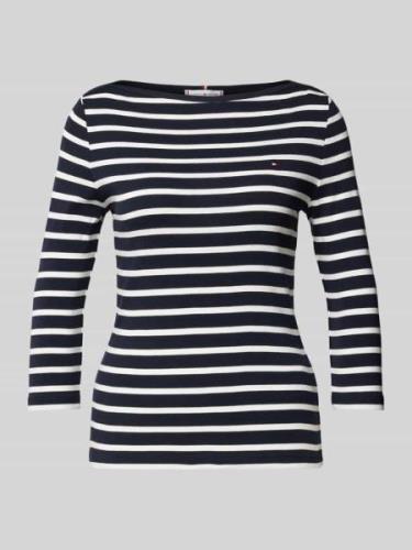 Tommy Hilfiger Longsleeve mit U-Boot-Ausschnitt Modell 'NEW CODY in Ma...