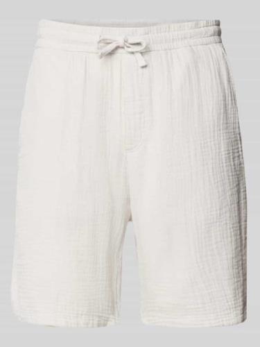 s.Oliver RED LABEL Regular Fit Bermudas in Crinkle-Optik in Offwhite, ...