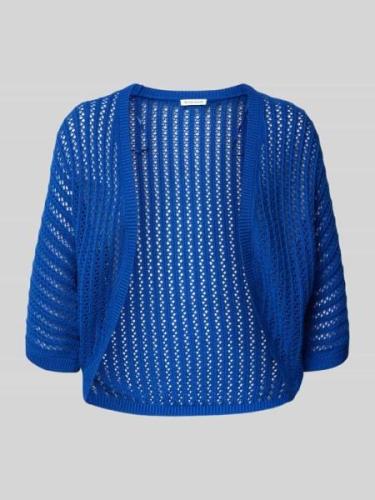 Tom Tailor Cardigan mit offener Vorderseite in Royal, Größe XL