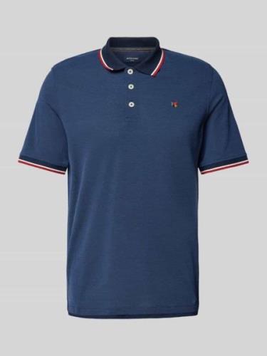 Jack & Jones Premium Regular Fit Poloshirt mit Logo-Stitching Modell '...