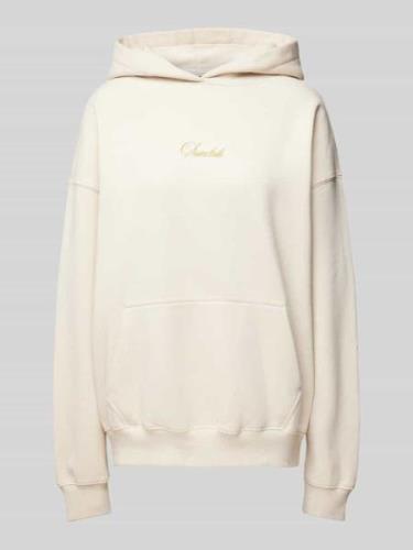 Pegador Oversized Hoodie mit Label-Print Modell 'LIANI' in Sand, Größe...